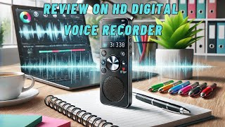 Record Audio Like a PRO with This Digital Voice Recorder [upl. by Akined]