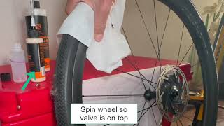 Add Sealant to Tubeless Tires Without Spilling a Drop [upl. by Lenzi]