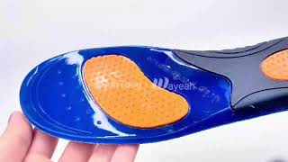 Wholesale Silicone PU Gel Heel Cups orthotic Inserts Foot Care Cushion Pad [upl. by Ataga]