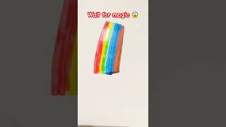 DIY Rainbow🌈 Man art art shorts kids ytshorts creative ytshortsindia howtodraw kidsvideo [upl. by Marsiella]