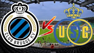 LIVE Club Brugge VS Union Saint Gilloise [upl. by Zulch623]