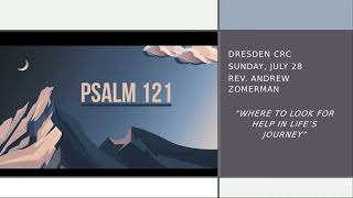 Dresden Christian Reformed Church July 28tht 2024 1000am [upl. by Ranite]