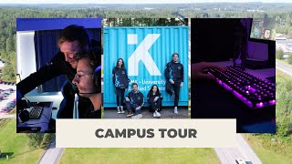 KAJAANI UNIVERSITY OF APPLIED SCIENCES CAMPUS TOUR KAMK  Through the Eyes of an Esports Student [upl. by Idel476]