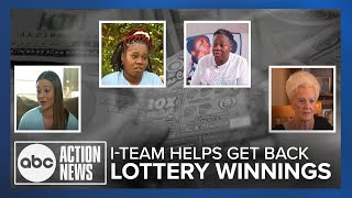 Florida lottery winners money taken by the state ITeam helps get it back [upl. by Nylssej]