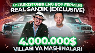 OZBEKISTONNI ENG BOY FERMERI REAL SANJIK exclusive [upl. by Nerreg]