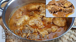 ⭐ Pollo en salsa al Estilo de la Abuela [upl. by Goldston]