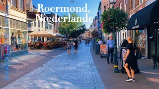 Roermond Niederlande  4K Walking Tour Designer Outlet [upl. by Silden]