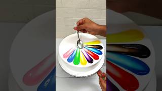 New Rainbow 🌈 Cake Design  Beautiful Multicolor Cake shorts video trending shortvideo ytshorts [upl. by Abner]