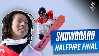 Hirano Ayumu wins halfpipe gold at Beijing2022 🏂 [upl. by Cyprian542]