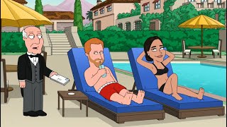 Family Guy  Prince Harry and Meghan Markle [upl. by Taddeo]