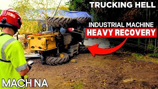 20Ton Flipped Digger Heavy Recovery  Trucking Hell  S6E13  MachinaOfficial [upl. by Nessi841]