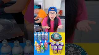 American popular drinks vs Asian popular drinks ice cream challenge🍨 funny by Ethan Funnu Family [upl. by Ailegave]