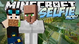 Minecraft  SELFIE MOD Vlogging Our Trip to FUNLAND  Mod Showcase [upl. by Eloc963]