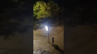 Floods  CairoMontenotte Liguria Italy  October 27 2024 [upl. by Ellohcin748]