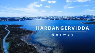 Hardangervidda by drone Norway [upl. by Yriek983]