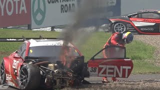 Super GT Biggest Crashes Compilation [upl. by Gombach]