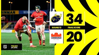 Munster vs Edinburgh  Highlights from URC [upl. by Aihsot]