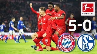 FC Bayern München vs Schalke 04 I 50 I Lewandowskis Record amp More [upl. by Durward663]