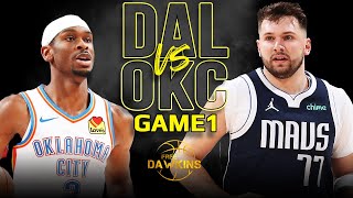 Dallas Mavericks vs OKC Thunder Game 1 Full Highlights  2024 WCSF  FreeDawkins [upl. by Socram]