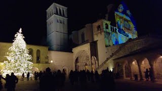 Assisi presepe luce di Pino Ciociola [upl. by Asaret]