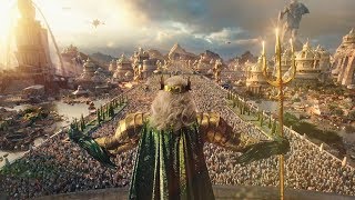 The history of Atlantis and The Lost Trident of Atlan  AQUAMAN IMAX HD Clip [upl. by Einiar312]