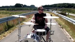 Sum 41  Fat Lip OUTDOOR DRUM COVER HQ [upl. by Trotter210]