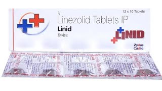 linid 600 uses in hindi linezolid 600 ip uses doses side effect [upl. by Esereht]