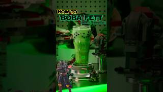 How To Make Boba Fett  NonAlcoholic Star Wars Drink  bobafett starwars sincitybartender [upl. by Anchie]