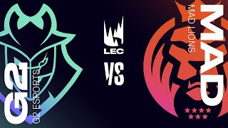 SEASON FINALS  JORNADA 2  LEC  VERANO 2024  LEAGUE OF LEGENDS [upl. by Schach]