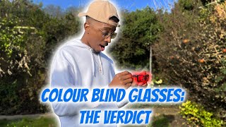 I BOUGHT MY HUSBAND COLOURBLIND GLASSES REACTION [upl. by Ymmit]