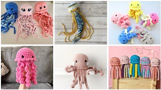 Amigurumi Jelly Fish Crochet Patterns Designs  Delightful Crochet Ideas  Crochet Designs amp Ideas [upl. by Nepets568]