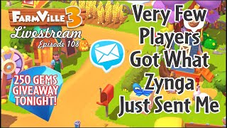 Farmville 3 Livestream Episode 108 [upl. by Einapets970]