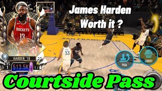 Courtside Pass James Harden Worth it ll NBA 2K Mobile Pack opening [upl. by Brook]