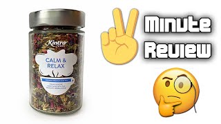 The 2 Minute Review  Kintra Calm And Relax Tea [upl. by Federica]