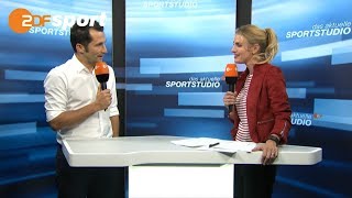 Salihamidžić quotHaben uns nicht belohntquot  das aktuelle sportstudio  ZDF [upl. by Oznol]