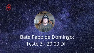 Bate Papo de Domingo 3 [upl. by Anauqes699]