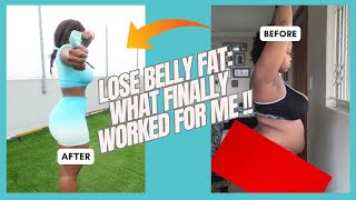 How I Reduced Belly Fat Fast Top Tips for a Flatter Stomach No Extreme Diets [upl. by Nitsirc]