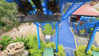 Diabolik  Movieland Park  Vekoma  Backwards POV [upl. by Attikram]