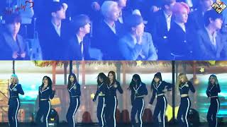 20190424 BTS Reaction to Twice Performance  TMA [upl. by Inus580]