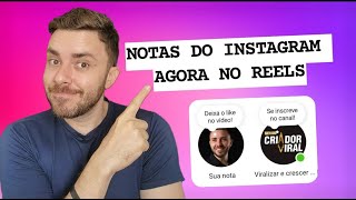 NOVO Notas do Instagram em Reels e Posts Guia Completo  Dicas para Viralizar [upl. by Baynebridge]