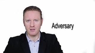 Adversary  Meaning  Pronunciation  Word World  Audio Video Dictionary [upl. by Enylorac429]