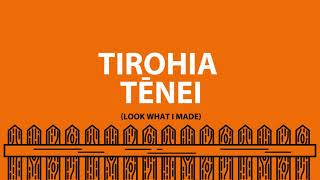 DAY 2 Tirohia Tenei Look what I made  Mitre 10 Maori Language Week [upl. by March]