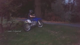 YZ450F backfire fix [upl. by Nancie550]