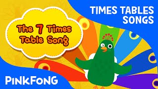 The 7 Times Table Song  Count by 7s  Times Tables Songs  PINKFONG Songs for Children [upl. by Eidoj]