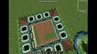 minecraft how to make ender dragon gate  ماين كرافت كيف تصنع بوابة التنين [upl. by Lucier916]