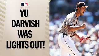 Yu Darvish strikes out 7 and SHUTS DOWN the Dodgers on Mothers Day ダルビッシュ有の圧巻パフォーマンス [upl. by Ikir]