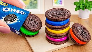 Delicious Rainbow OREO Cake Recipe  Fun amp Easy Cake Decorating Ideas [upl. by Laval958]