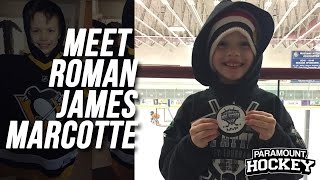 Meet Roman James Marcotte  Paramount Hockey [upl. by Aleihs]