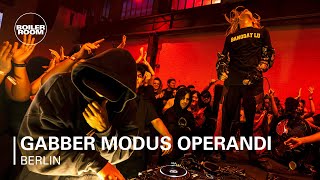 Gabber Modus Operandi  Boiler Room Festival Berlin Third Space [upl. by Mill892]