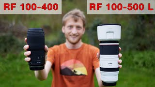 Ist es den Aufpreis wert Canon RF100500 L vs RF 100400 für die Vogelfotografie [upl. by Leummas]